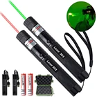 Мощная зеленая лазерная указка, фокусируемая Зеленая лазерная указка с USB, 10000 м, 5 мВт, регулируемый сжигающий фейерверк, лазерная ручка с фокусом