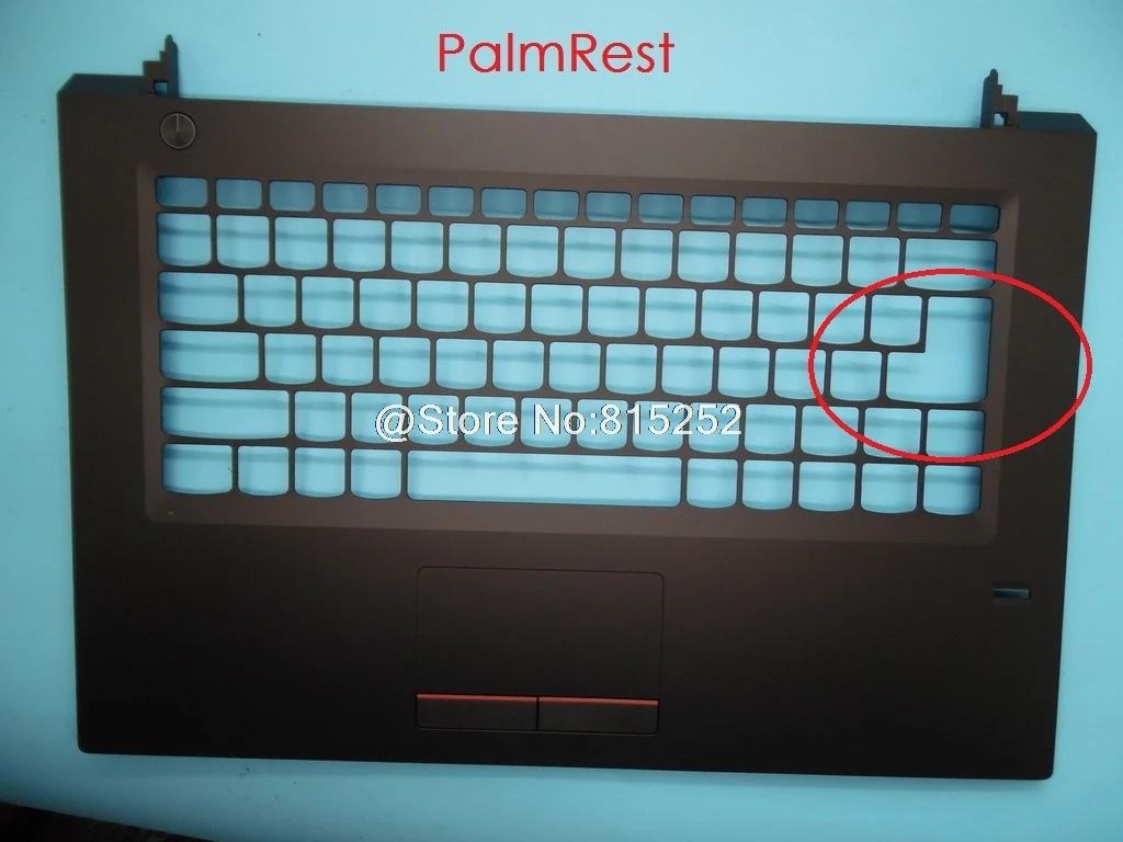 Ноутбук ЖК верхняя крышка для lenovo V310-14 V310-14ISK ЖК передняя рамка Упор для рук нижний чехол 3ELV6LCLV00 44LV6LBLV00 - Цвет: PalmRest
