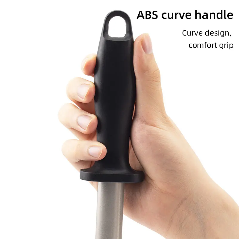 8 12 inch diamond steel stick rod knife sharpener grinding honing sharpening stone kitchen accessories gadgets tools bar musats free global shipping