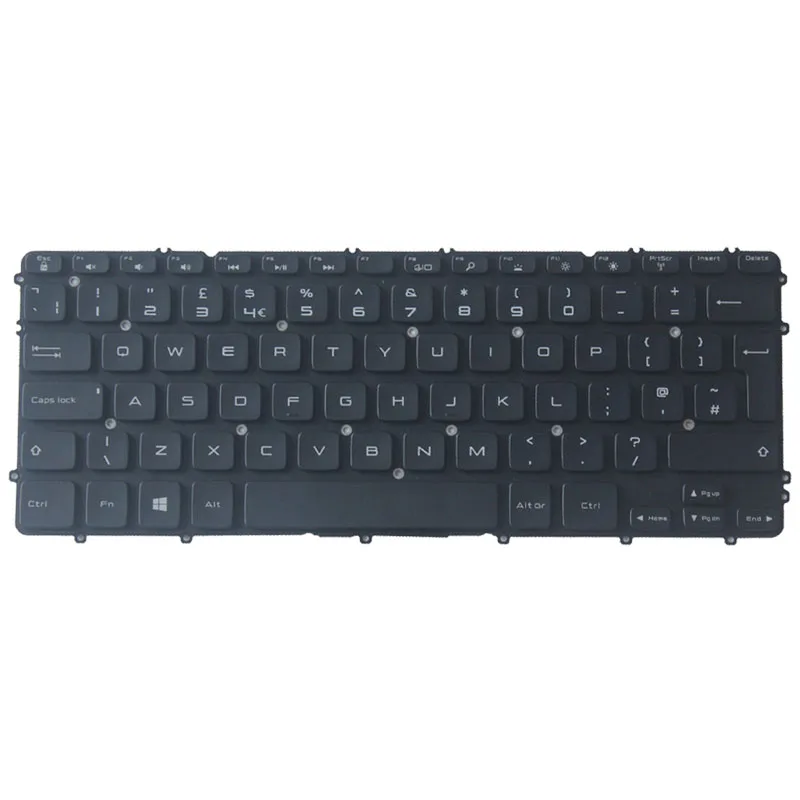 Великобритания Новая клавиатура ноутбука для Dell Precision M3800 XPS 15 9530 клавиатура с подсветкой