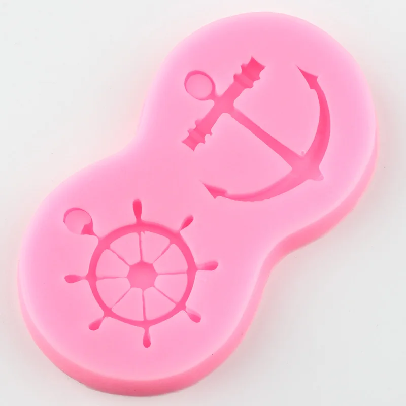 Якорь силиконовая форма искусственный кекс Топпер конфеты глина стандартная