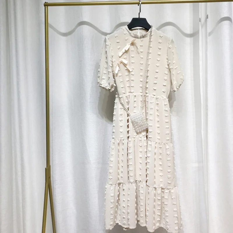 Летние пляжные платья праздничное повседневное однотонное платье абрикосового