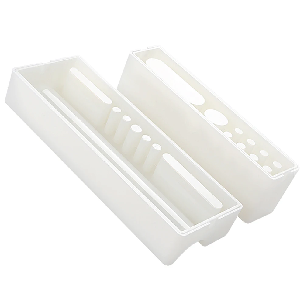 

Concrete Silicone Molds for Pen Card Holding Desktop Decorating Holder Mould Cement Epoxy Resin Craft Mold