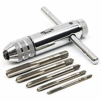 t handle ratchet tap wrench m3 m8 m5 m12 adjustable thread metric tap holder wrenches thread metric plug tap t handle ratchet