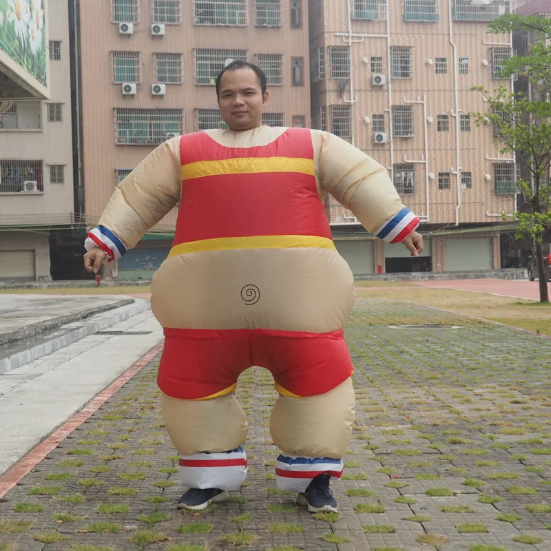 Надувной спортивный костюм для Хэллоуина карнавала вечеринки полный боди