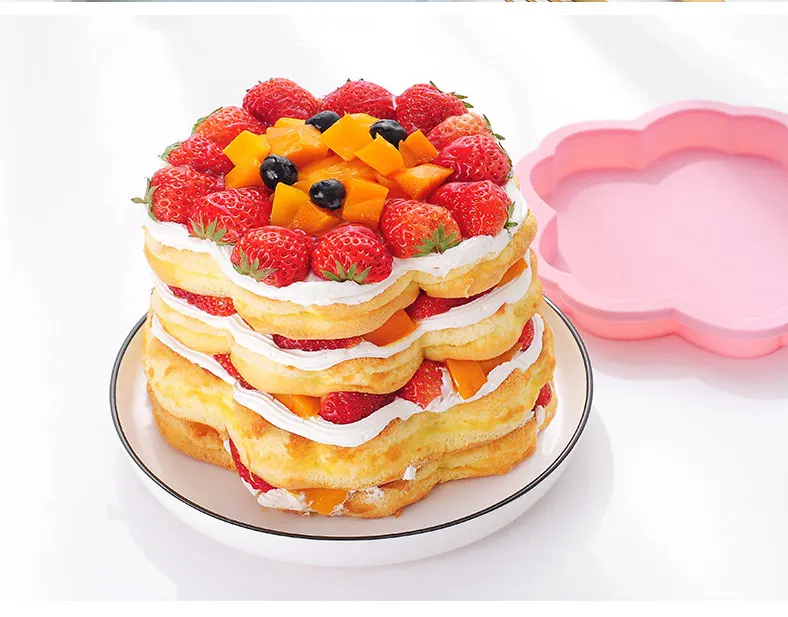 Силиконовая форма для торта кухонный инструмент выпечки пиццы 6 дюймов льда дня