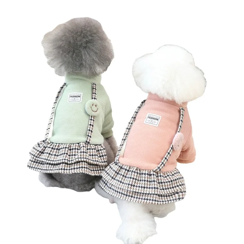 

Winter Dog Dress Cat Puppy Apparel Yorkshire Terriers Pomeranian Clothing Shih Tzu Maltese Poodle Bichon Schnauzer Dog Clothes