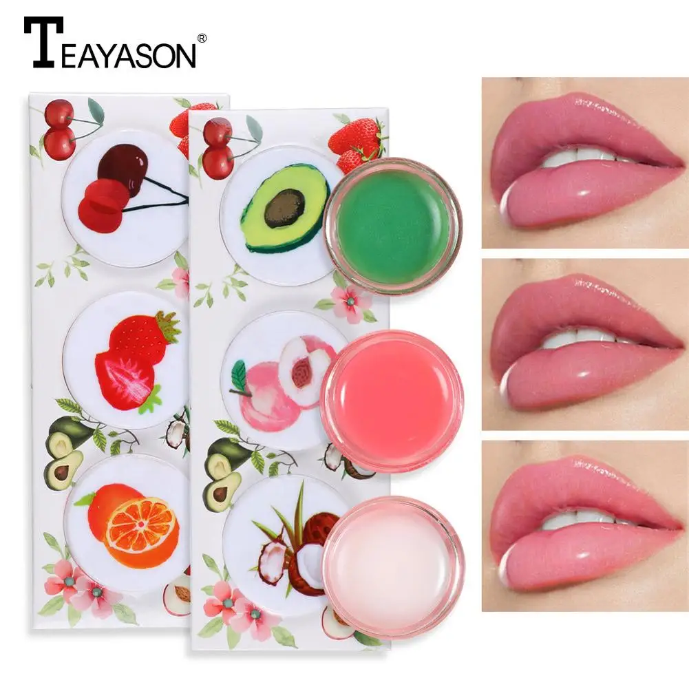 

3 Pcs/set Lipstick Nude Color Transparent Moisturizing Lip Gloss