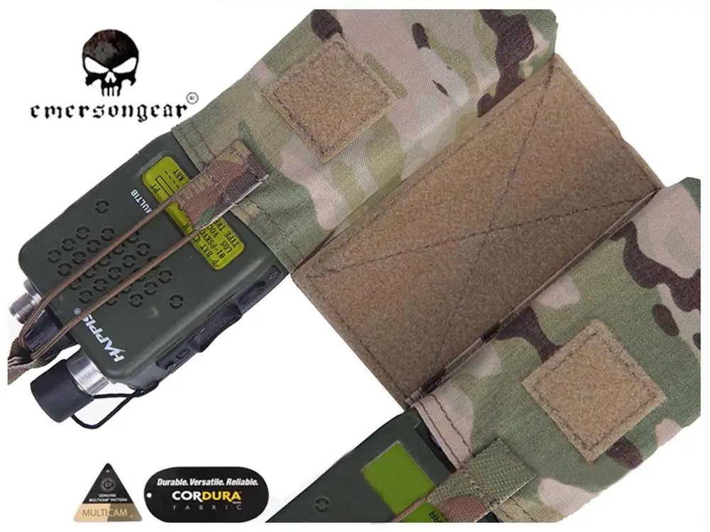 EMERSON MOLLE JPC радиостанция MBITR Pouch Set Utility Military double Radio Bag EM8333 | Спорт и развлечения