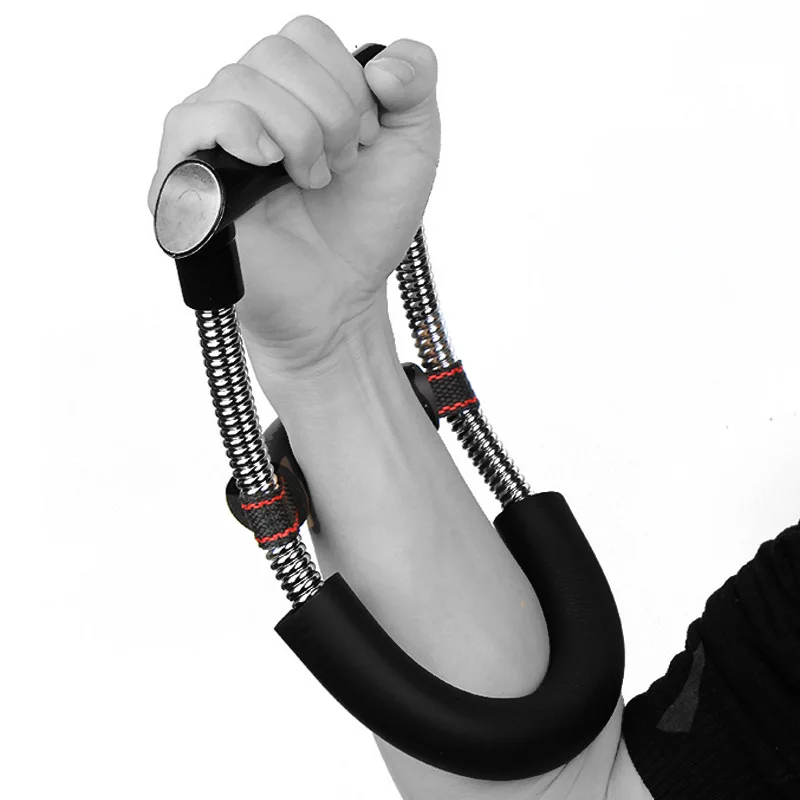 

Gym Fitness Exercise Arm Wrist Exerciser Fitness Equipment Grip Power Wrist Forearm Hand Gripper Strengths Training Device