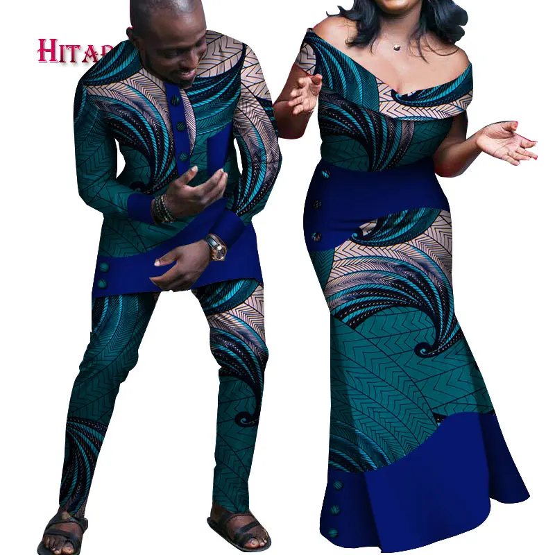 Африканская парная одежда африканские платья для пар индивидуальная