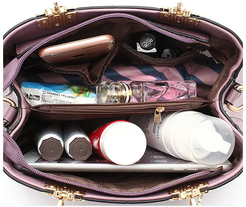 Роскошные кожаные сумки женская сумка дизайнерские известный бренд женские 2019