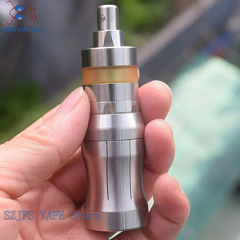 

stratum zero mod 23mm mod with Kayfun Lite 22mm rta 316ss 18350 battery vaporizer mod vape kit vs ennequadro tower sob AV mod
