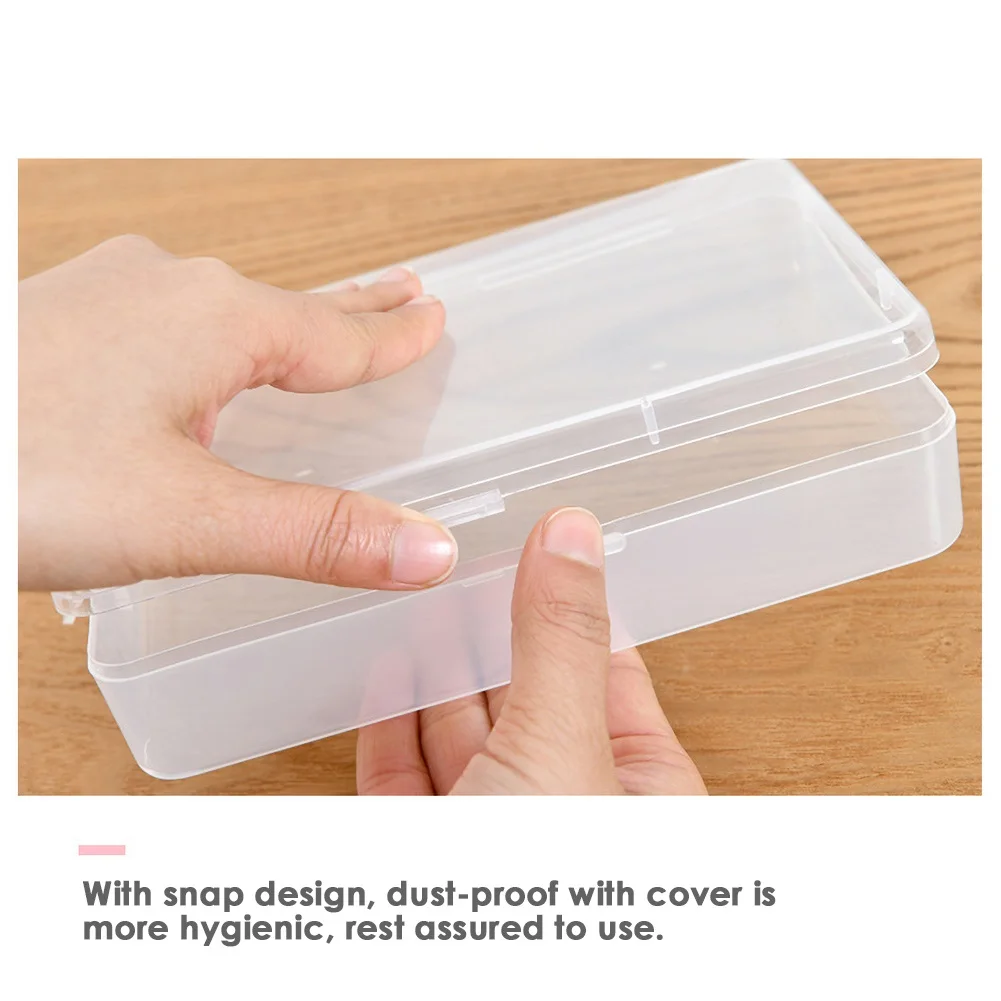 

Portable Dustproof Mask Case Mask Storage Box Disinfection Mask Holder Organizer Face Mask Container Dustproof Mask Case Storage