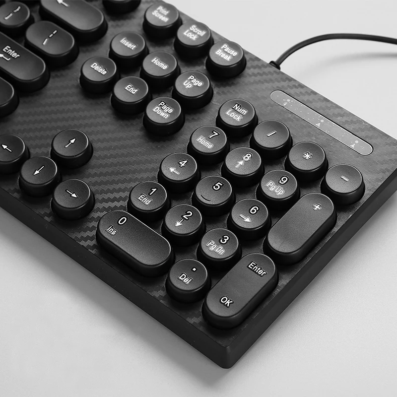 New USB notebook keyboard 104 Key wired clavier For Dell Asus Lenovo pc gamer keyboards Black | Компьютеры и офис