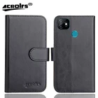 Чехол-книжка Itel Vision 1, 6,09 дюйма, 6 цветов, Модный мягкий кожаный эксклюзивный чехол для телефона Crazy Horse s, кошелек