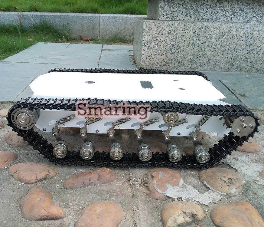 T750 гусеничный Танк робот шасси мобильный умный автомобиль двойной дизайн склада