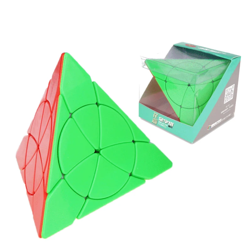 

Лепестковая Пирамида Yongjun 3x3x3 jinzita, волшебные кубики, профессиональные Кубики-головоломки, обучающие игрушки для детей