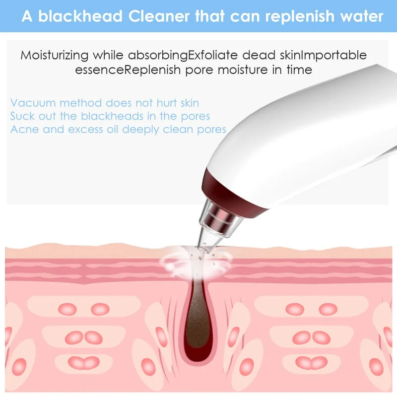 Вакуумный прибор для удаления черных точек акне очиститель устройство ухода за