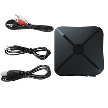 2 in 1 Bluetooth 4.2 Receiver and Transmitter Audio Music Stereo Wireless Adapter RCA 3.5MM AUX Jack For Speaker TV Car PC