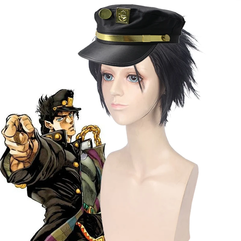 Парик для косплея из коротких синтетических волос термостойкий аксессуар