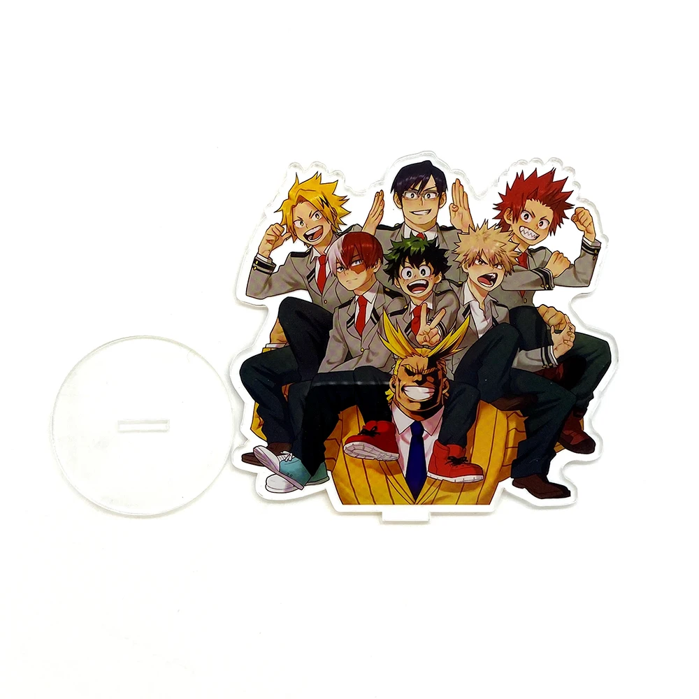 

My Boku no Hero Academia All Might Kaminari Tenya Todoroki Midoriya Bakugo acrylic standee figurines desk decoration cake topper