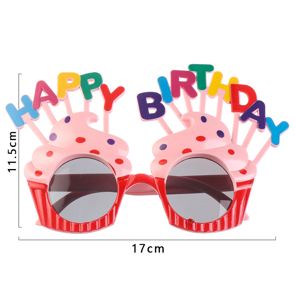 

1pcs Happy Birthday Glasses Photo Booth Props For Birthday Party Kids Glasses Party Supplies Party Favor Accessories