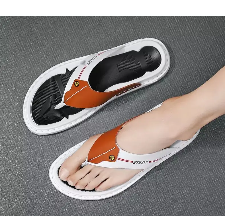 

2021 New Summer Men's Slippers High Quality Non-slip Beach Sandals