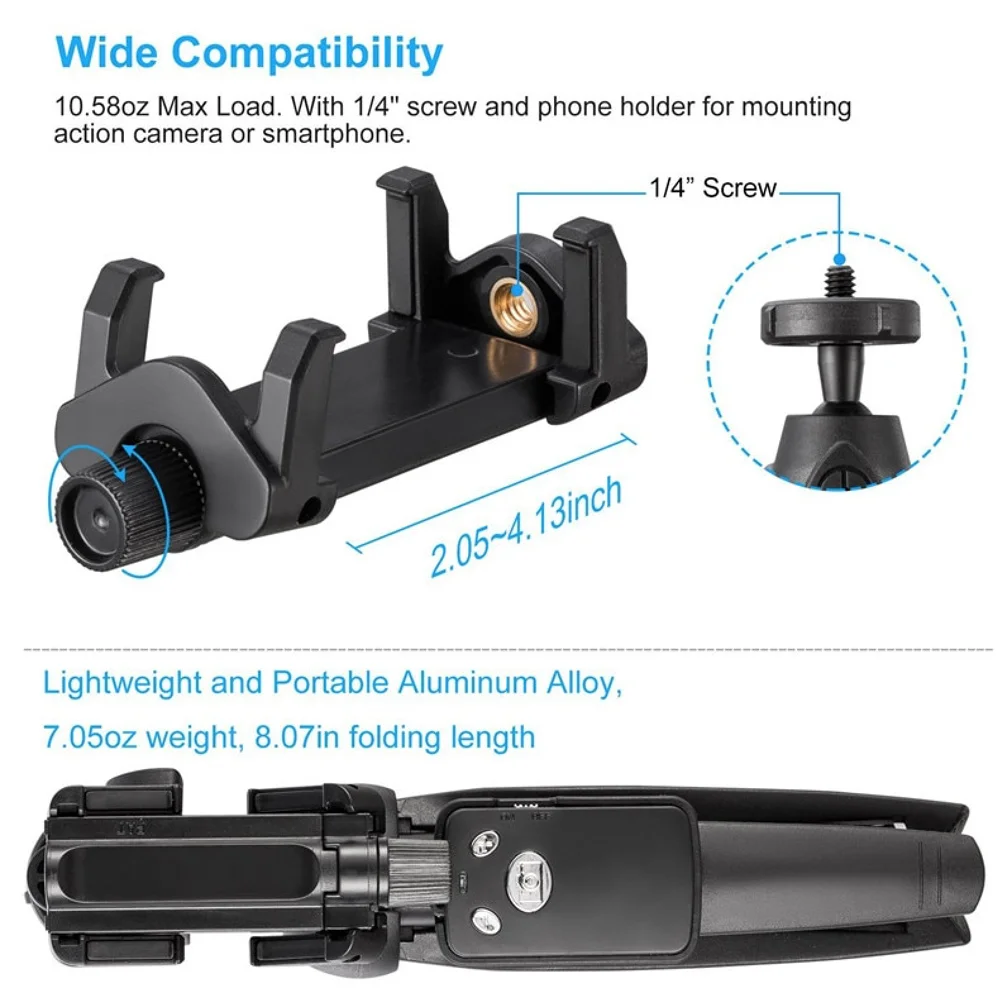 4 в 1 штатив для селфи портативный алюминиевый сплав легкий Bluetooth дистанционный