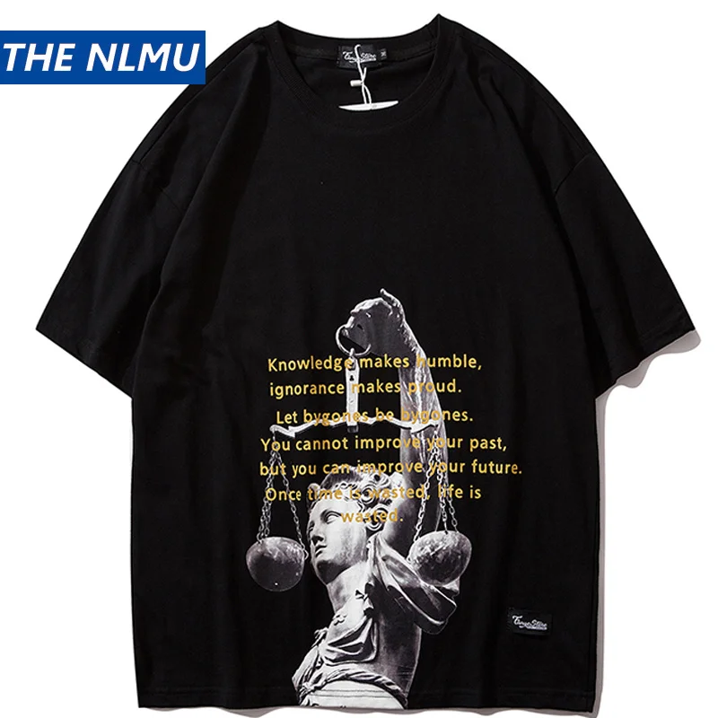 Мужская футболка с коротким рукавом Повседневная хлопковая Футболка в стиле