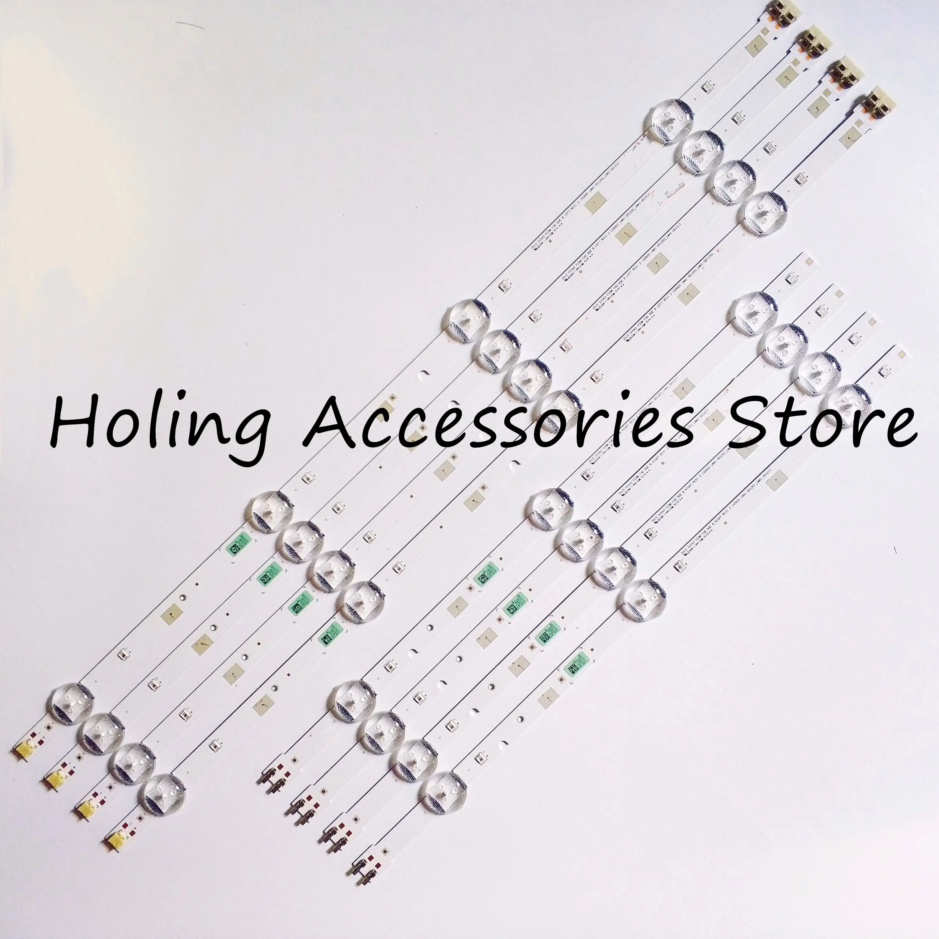 

8 шт./компл. светодиодный ная подсветка для Sam sung UN43J5200AG 2015 SVS43 FCOM FHD V8DN-430SMB-R0 V8DN-430SMA-R0 BN96-37294A