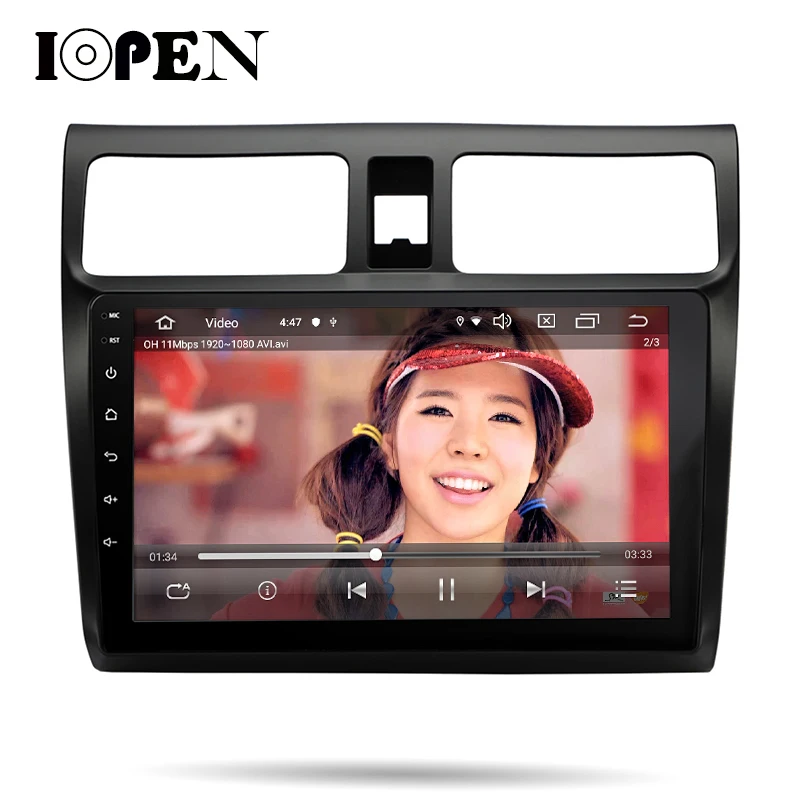 IOPEN 2G + 32G Android 9 0 DSP автомобильный Радио мультимедийный плеер для Suzuki Swift 2003 2010 2007