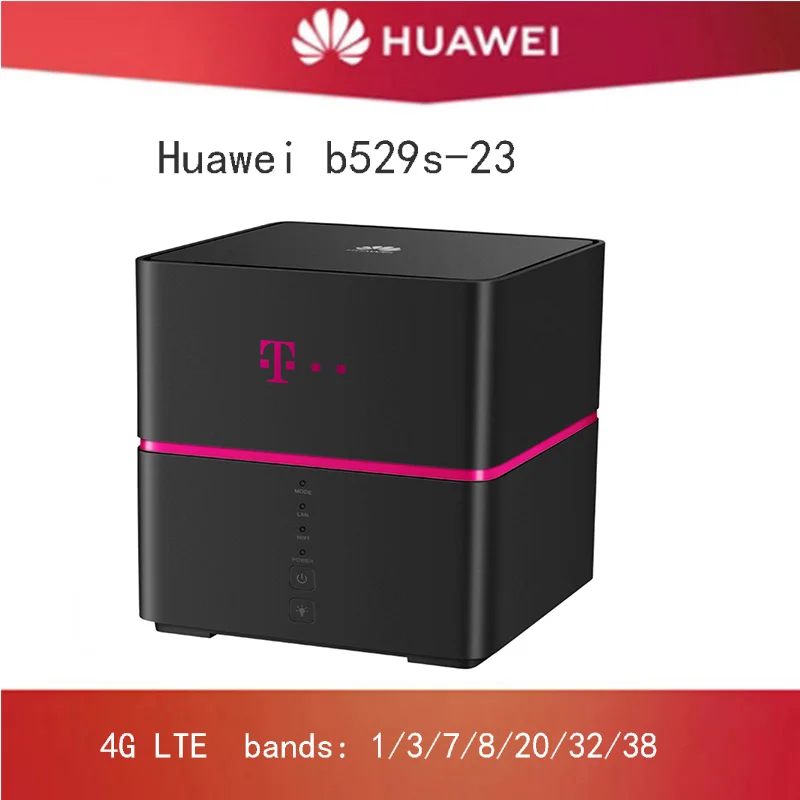 

Unlocked Huawei B529 B529s-23a 4G LTE CPE 4G 300Mbps Cat6 Homenet Router Wireless Mobile Hotspot 4G Bands