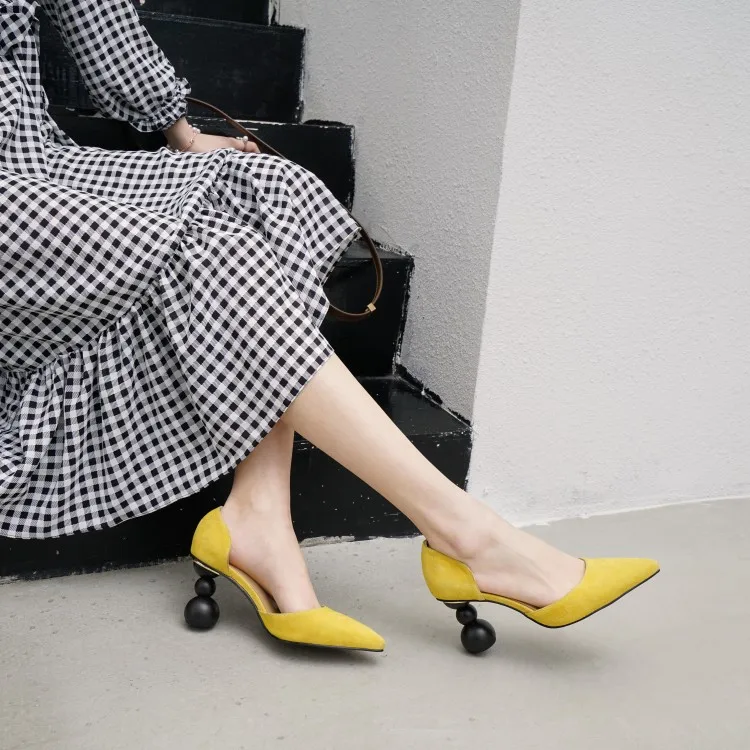 Сандалии женские на высоком каблуке босоножки с острым каблуком большой размер 8