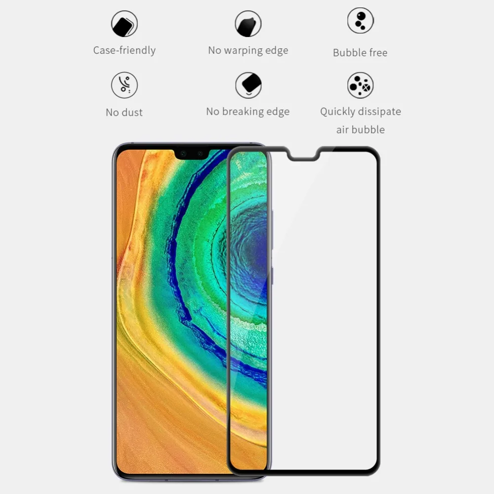 Huawei mate 30 Pro 20 X стекло Nillkin XD CP+ Max полное покрытие 3D Закаленное стекло протектор экрана для huawei mate 30 Pro 20X стекло