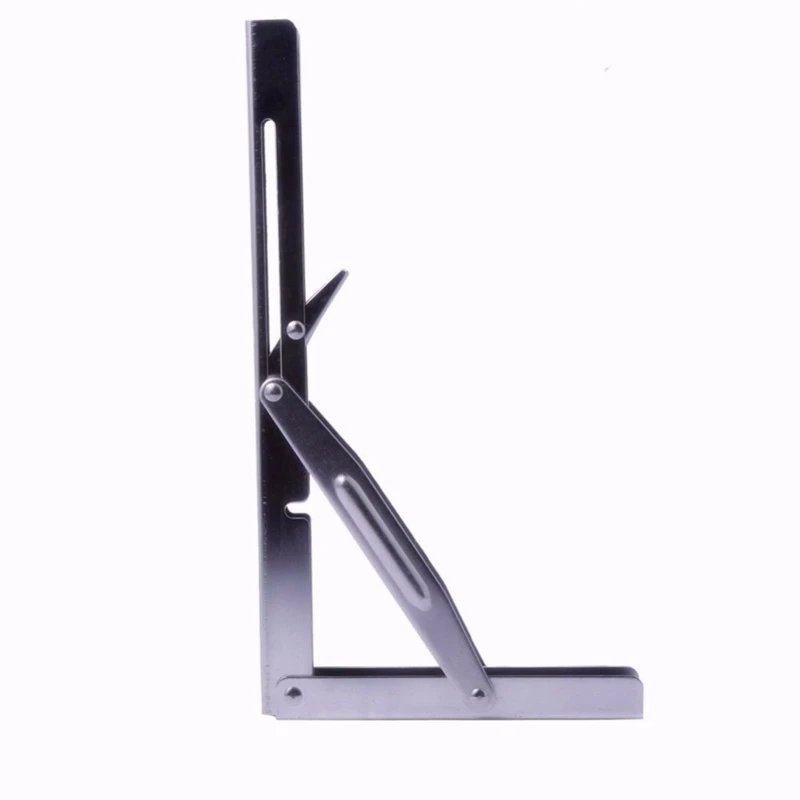 2 шт. из нержавеющей стали Складная полка столешница кронштейн 250 кг нагрузка