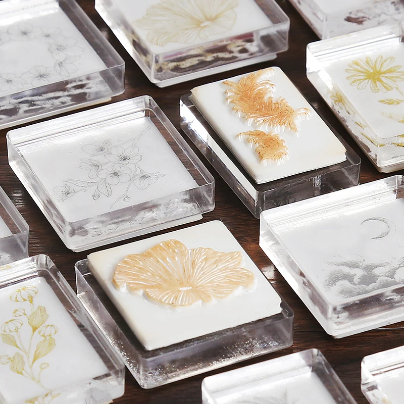 Винтажная Цветочная Herbaceous коллекция декоративная печать сделай сам акриловая