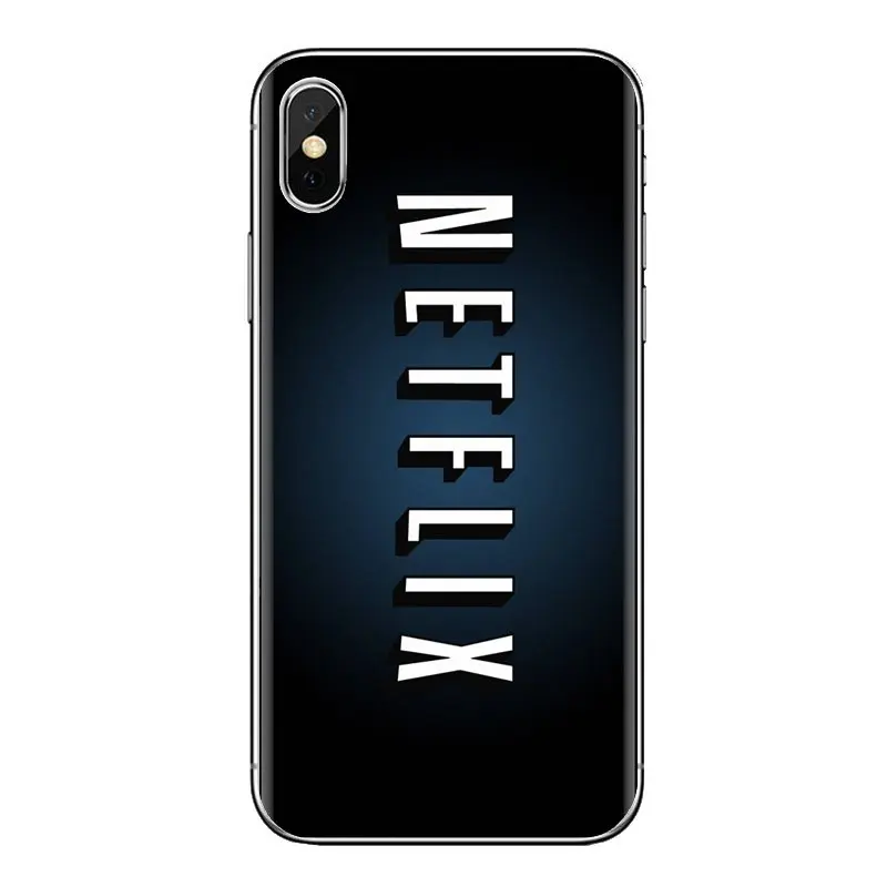 Watch Netflix TV shows Logo For Huawei Honor 7X V10 6C V9 6A Play 9 Mate 10 Pro Y7 Y5 P8 P10 Lite Plus GR5 2017 Soft Cases Cover |