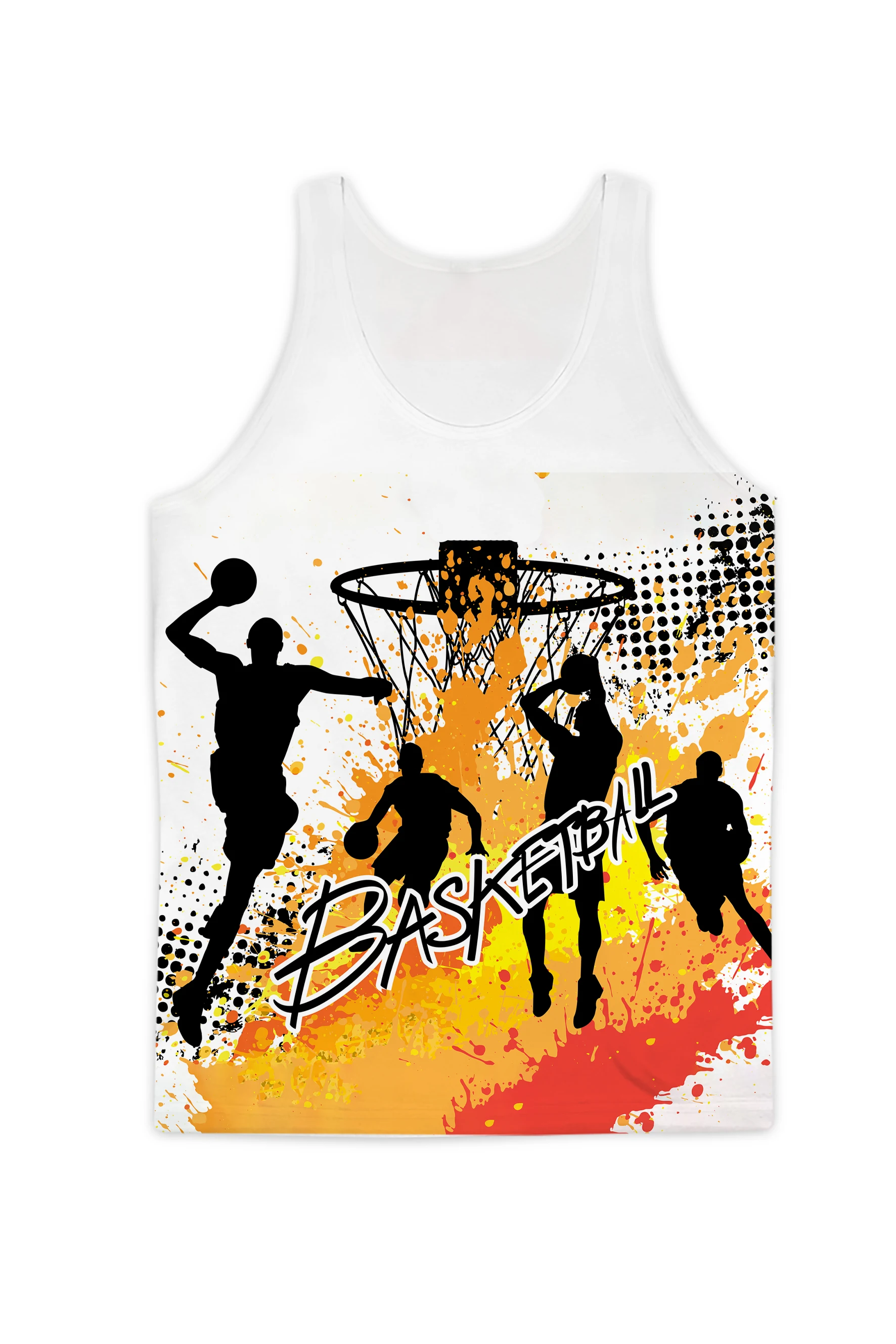 

Майка американского размера с сублимационной печатью для баскетбола is Life