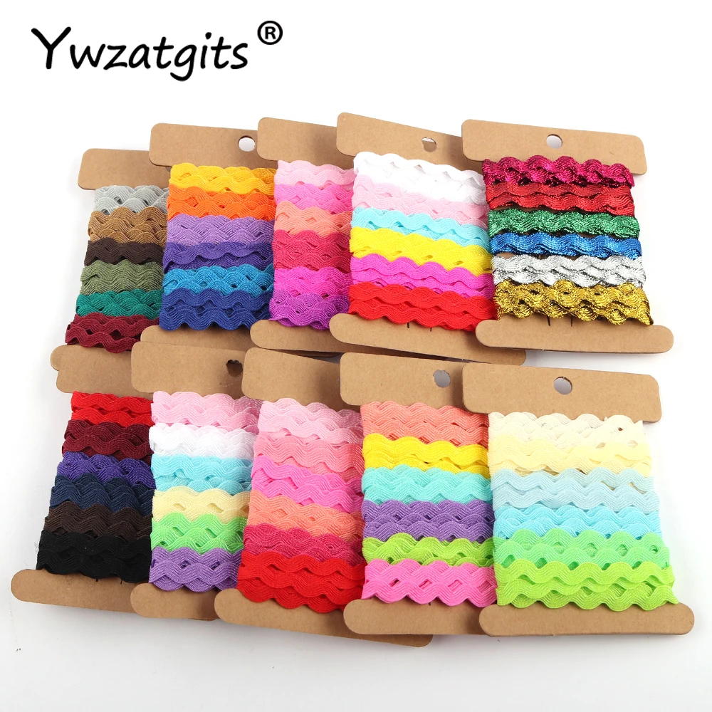 Ywzatgits 6 ярдов/партия Корсажная Лента Сделай Сам DIY бигуди для волос с бантом