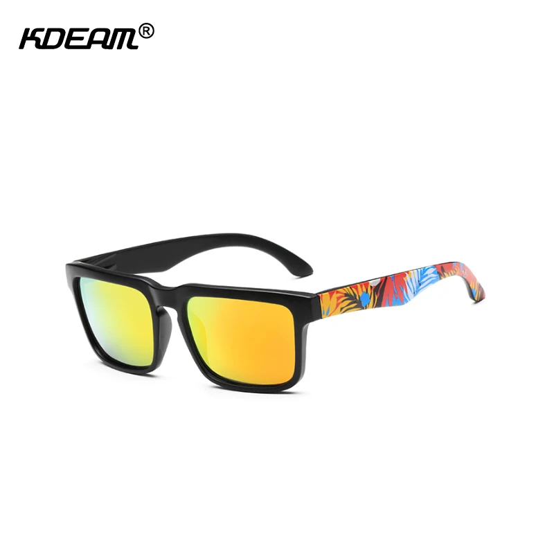 Мужские солнцезащитные очки KDEAM брендовые поляризационные ультралегкие с