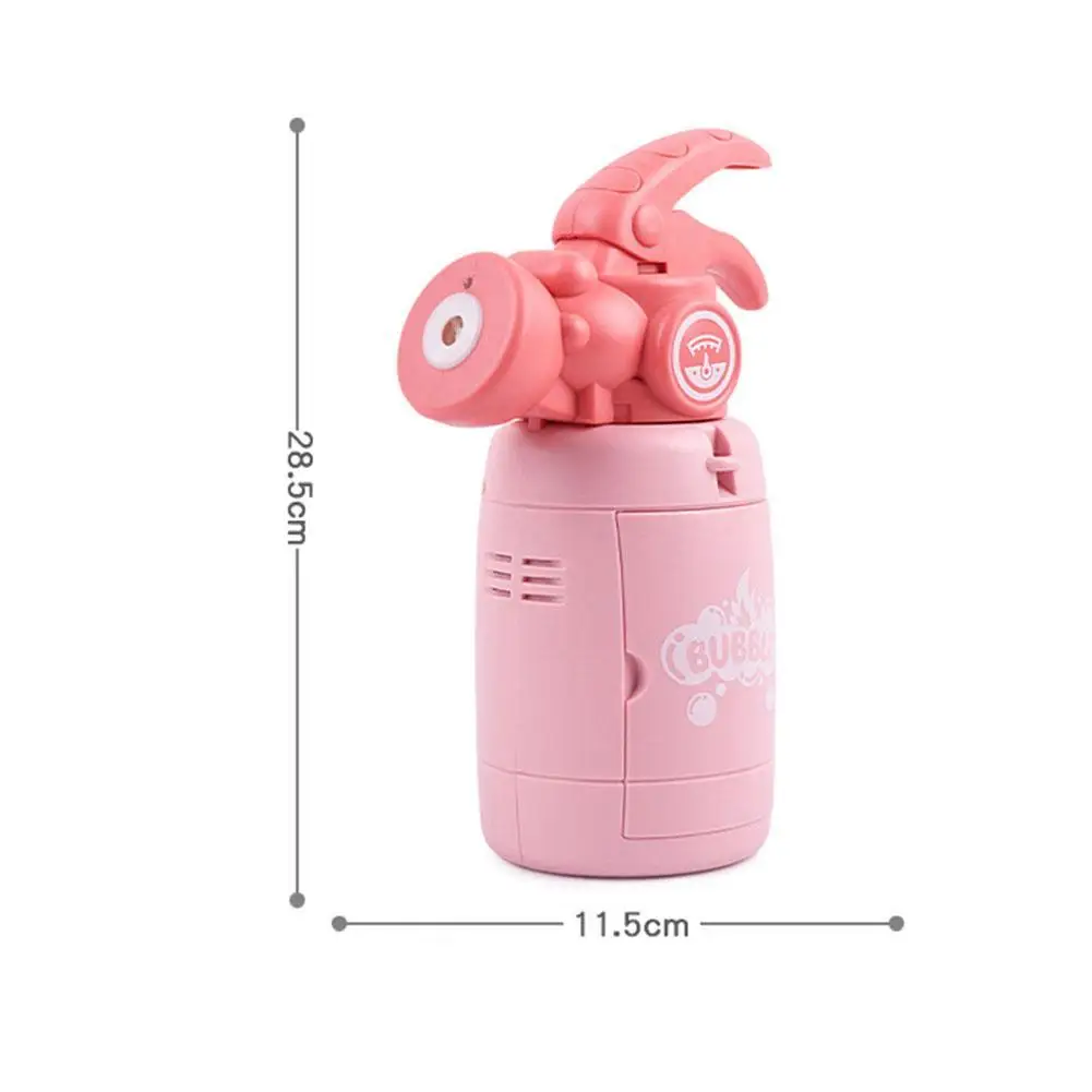 

Electric Bubble Wands Fire Extinguisher Machine Bubble Maker Gun Automatic Blower Toy Kids Children Summer Outdoor Toy