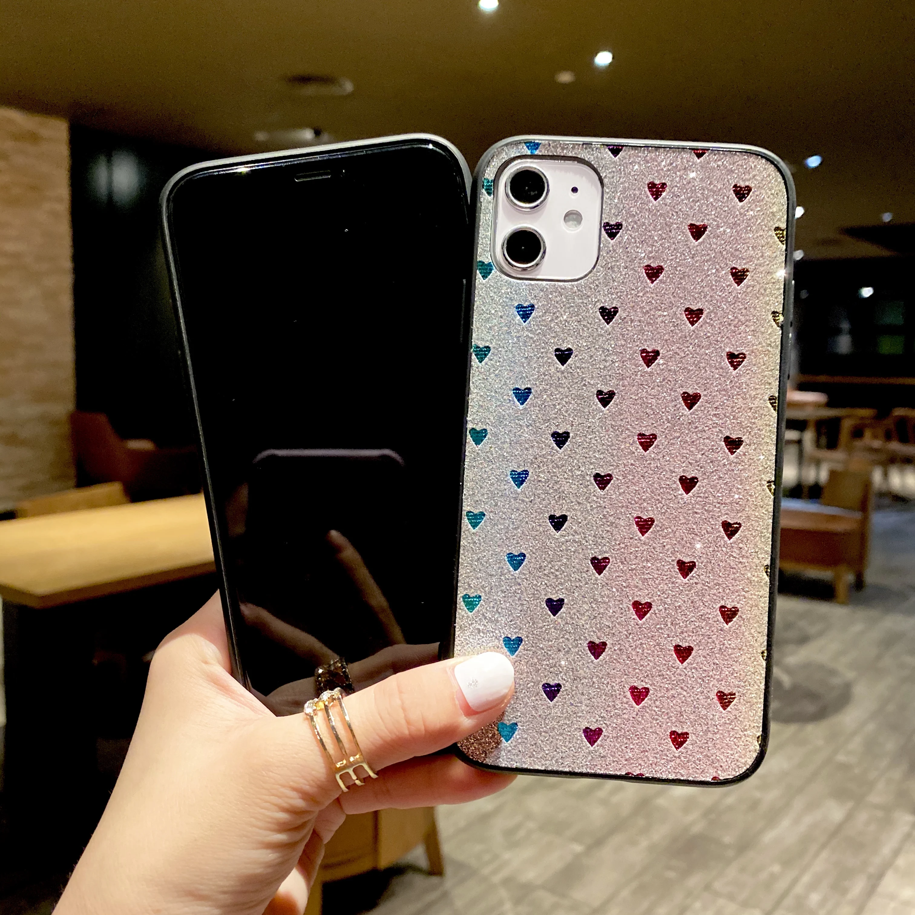 

Glitter Shining Case for Galaxy A01 A11 A31 A41 A51 A71 A10s A20s A30s A50s A10 A20 A30 A40 A50 A60 A70 A80 Love Soft TPU Cover