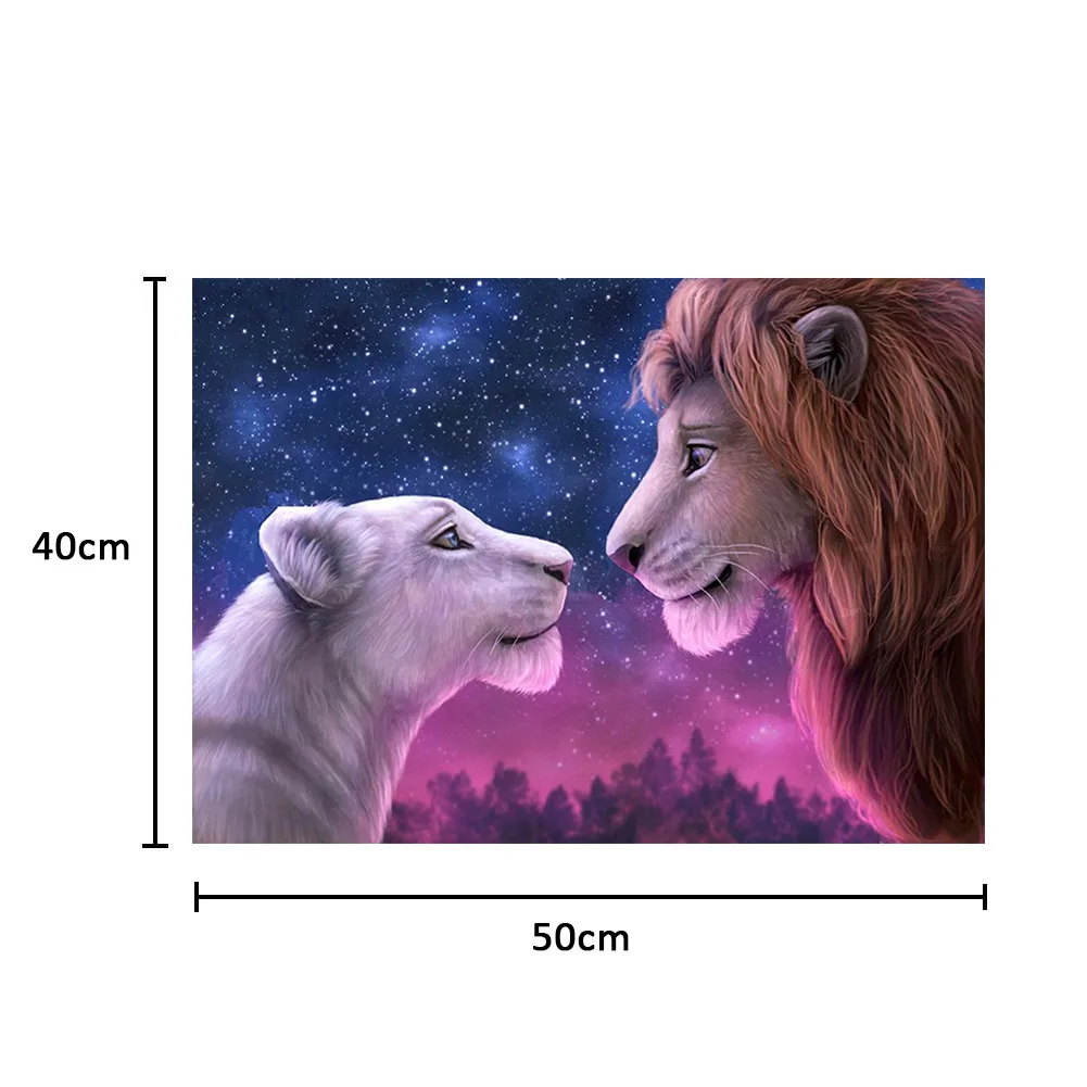 Набор для вышивки крестиком 3-нитка с принтом 11 карат |