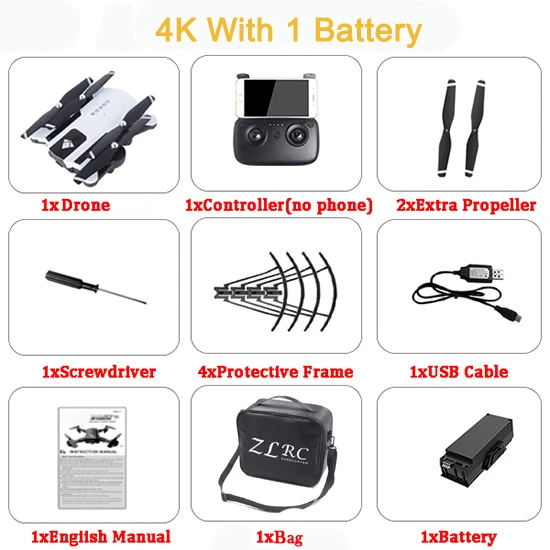 4K White 1B Bag SG900 X192 gps Квадрокоптер с 720 P/4 K HD камерой Rc вертолет gps фиксированная точка wifi FPV дроны следуем за мной режим vs Hubsan H501s - Цвет: 4K White 1B Bag