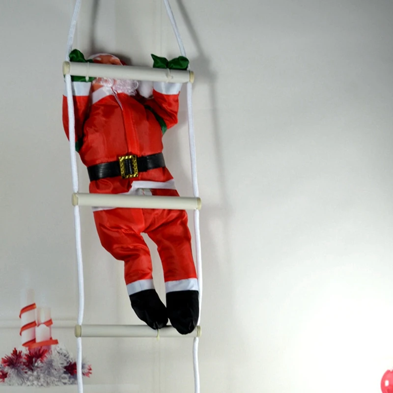 Рождественская подвесная лестница кукла Санта Клауса Новогоднее