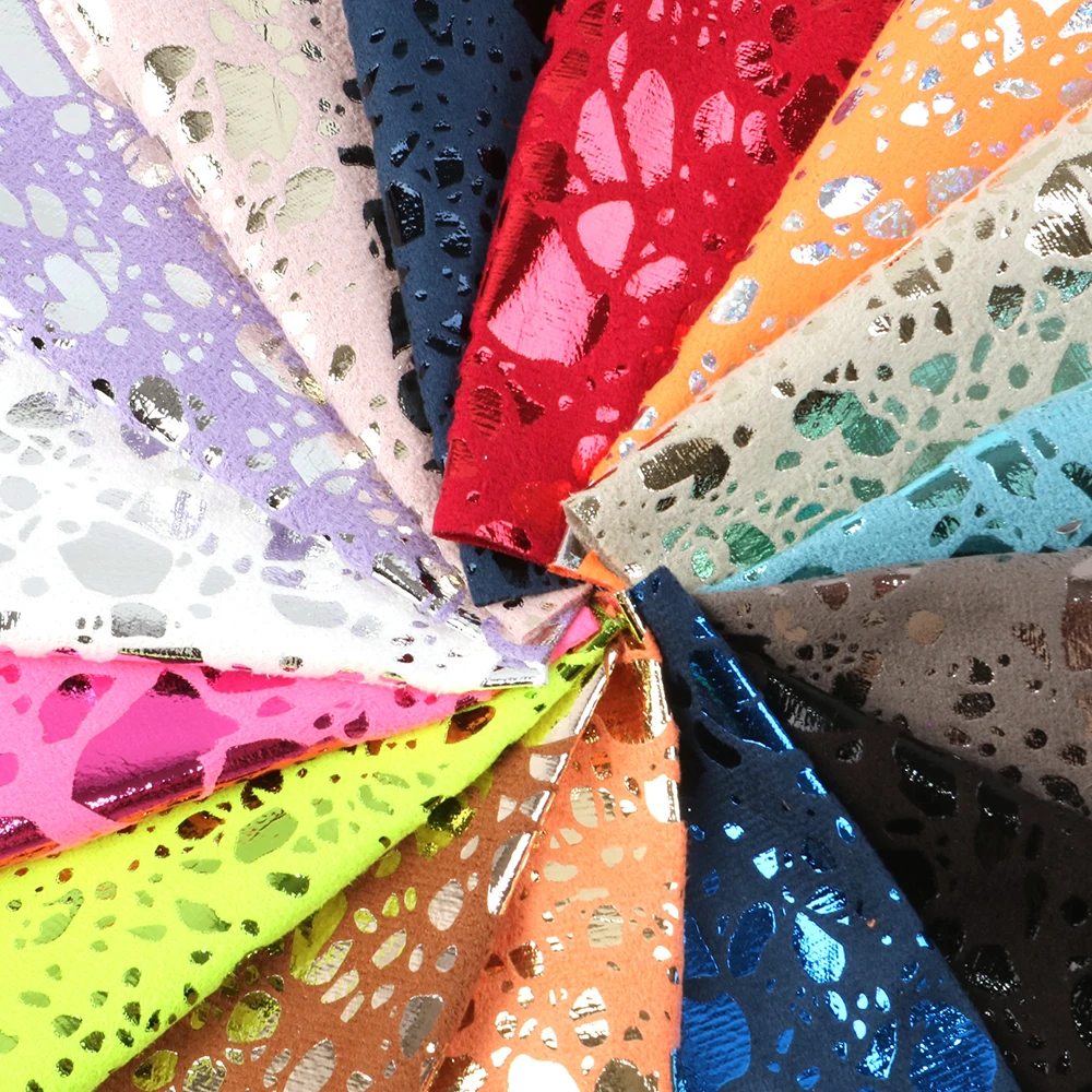 Дэвид аксессуары 20*33 см нарезанный геометрический ткань из золотой фольги для