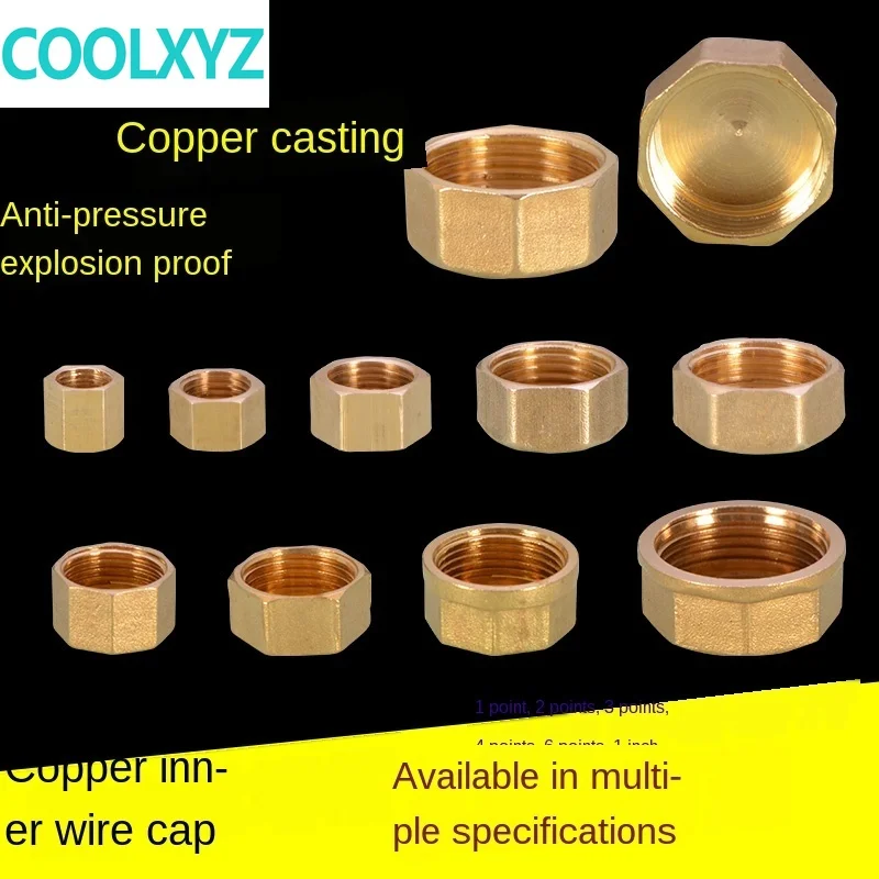 Медная внутренняя проволока 1/2 дюйма наружная штепсельная Вилка для