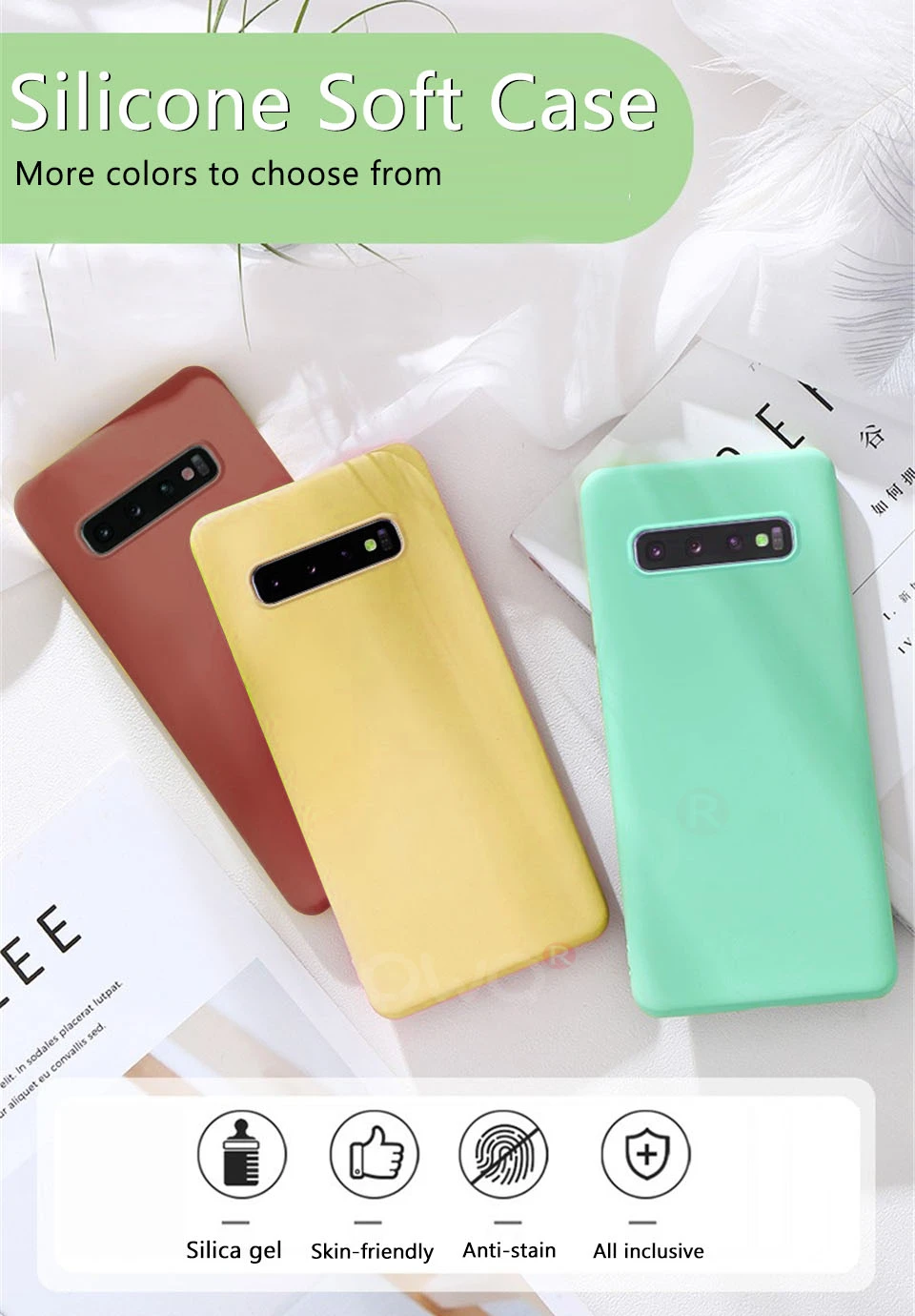 Жидкий силиконовый чехол для телефона для samsung самсунг Galaxy A50 A70 A50S A30S A40 A20 A10 S10 S9 S7 Примечание 10 8 9 плюс роскошный задняя крышка корпуса чехол s чехол нателефона чехлы