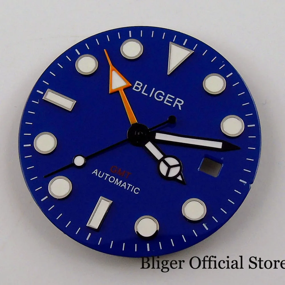 Нержавеющая сталь 43 мм Корпус для часов с автоматическим подзаводом матовый